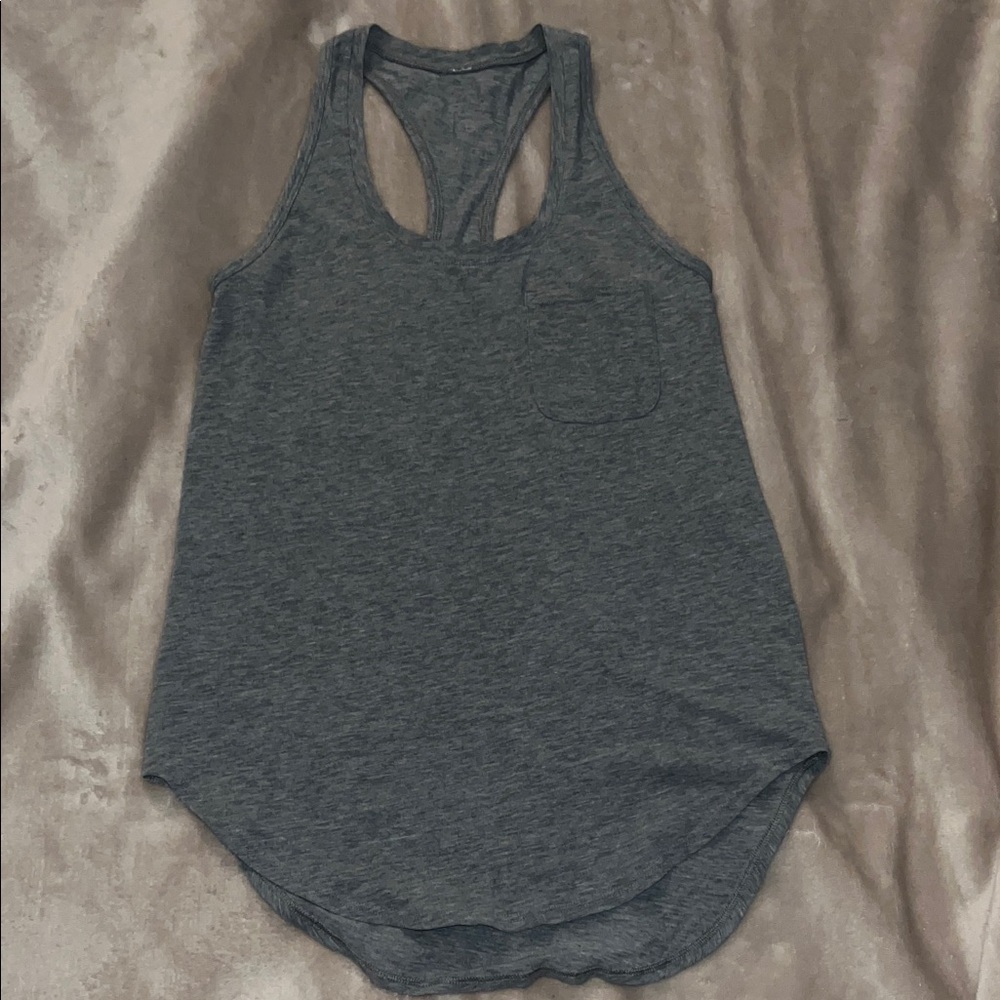 lululemon athletica Charcoal Tank Top